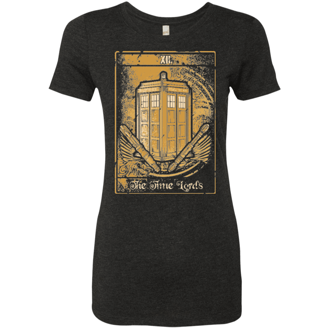 T-Shirts Vintage Black / Small THE TIMELORDS Women's Triblend T-Shirt