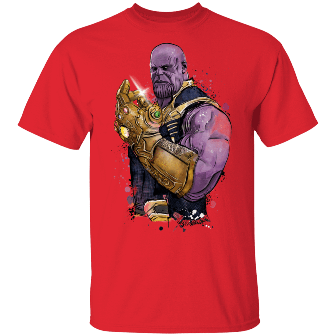 T-Shirts Red / S The Titan Watercolor T-Shirt