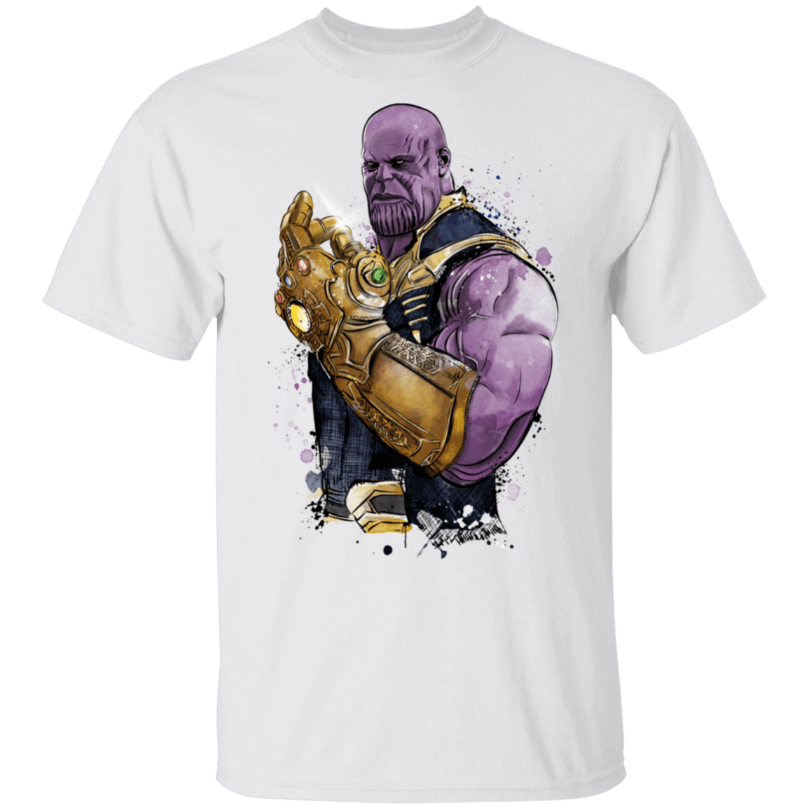 T-Shirts White / S The Titan Watercolor T-Shirt