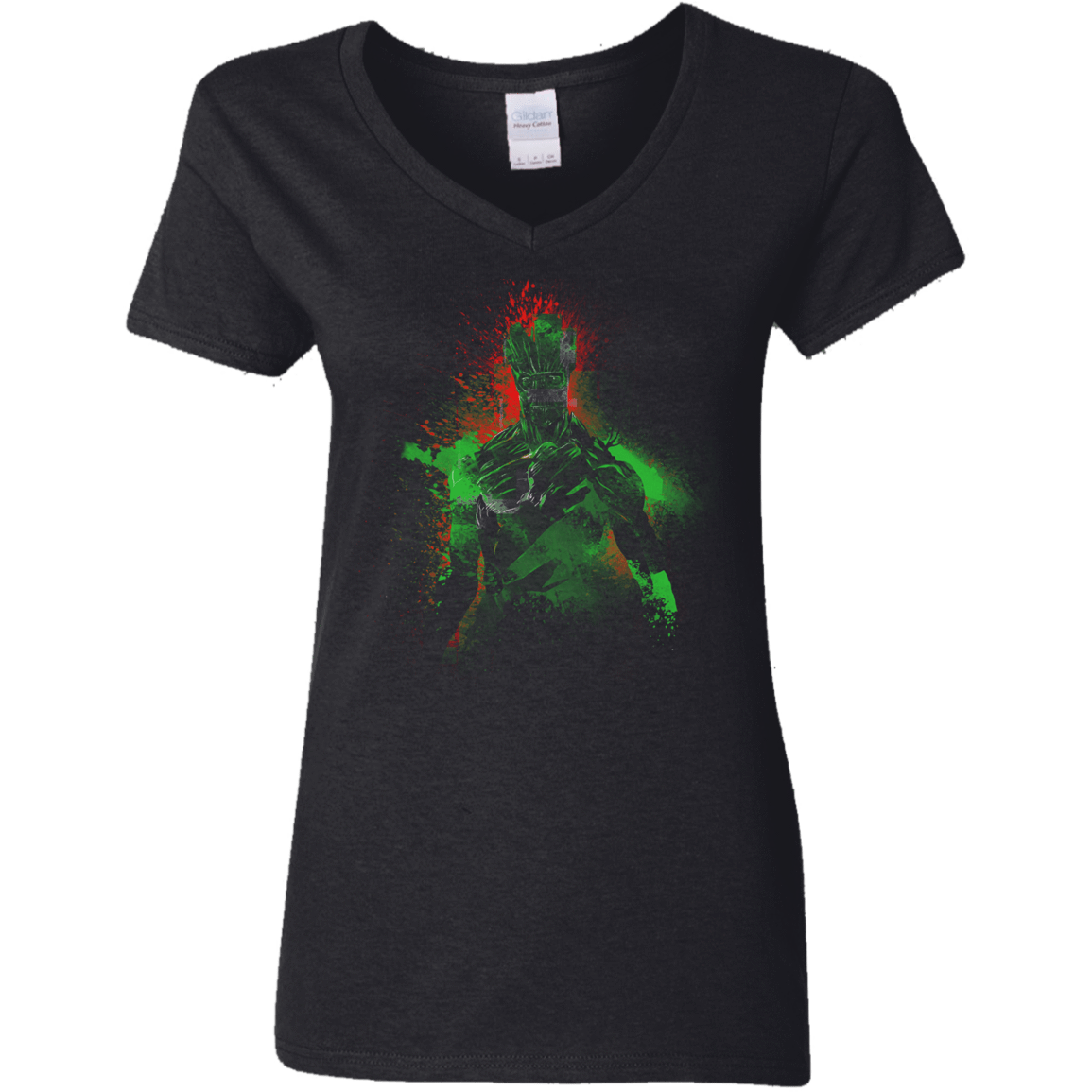 T-Shirts Black / S The Tree Women's V-Neck T-Shirt