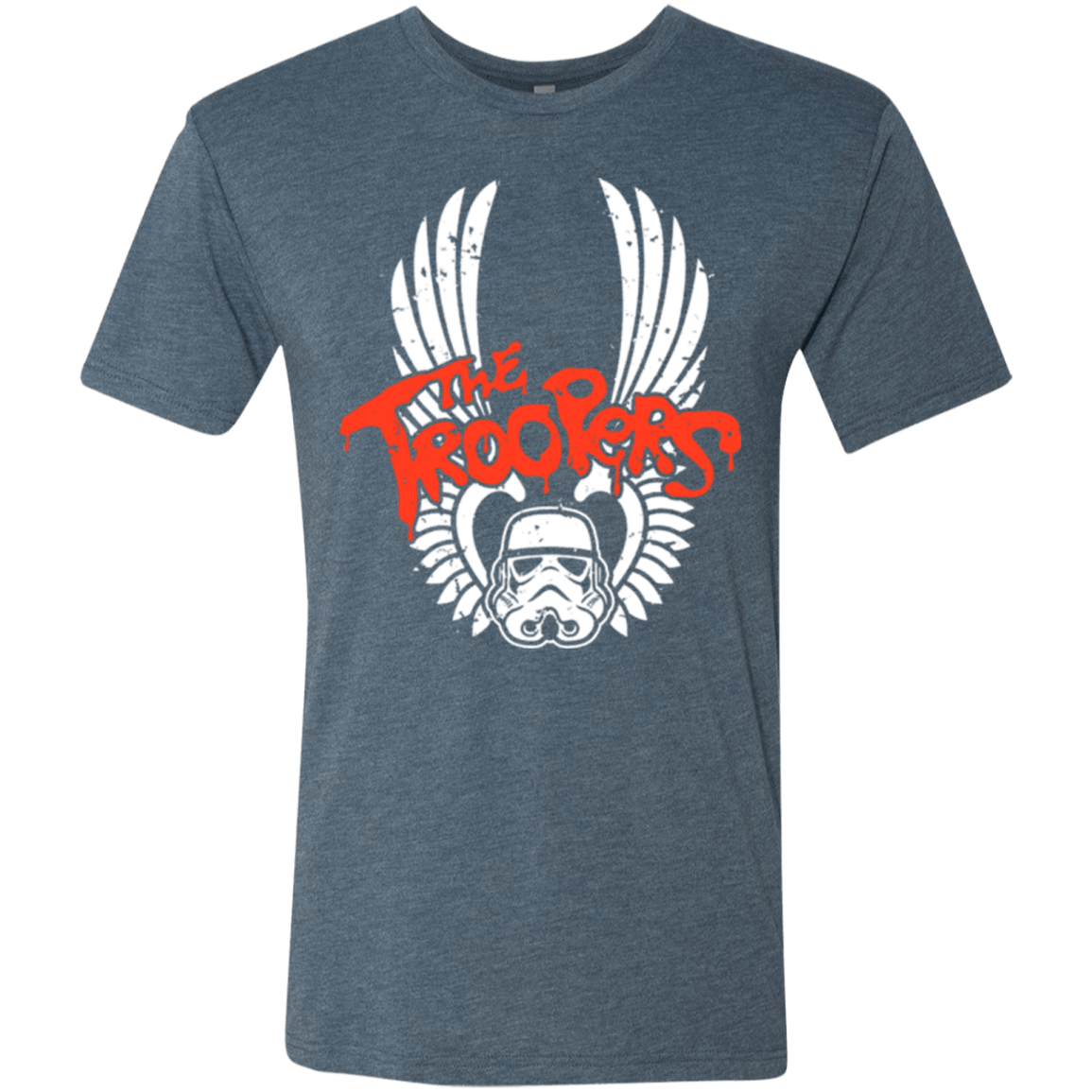 T-Shirts Indigo / Small THE TROOPERS Men's Triblend T-Shirt