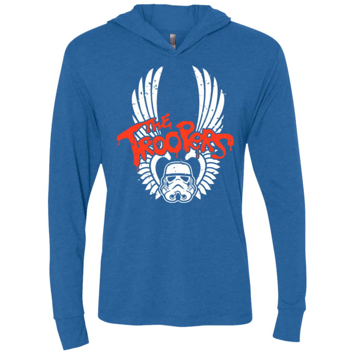 T-Shirts Vintage Royal / X-Small THE TROOPERS Triblend Long Sleeve Hoodie Tee