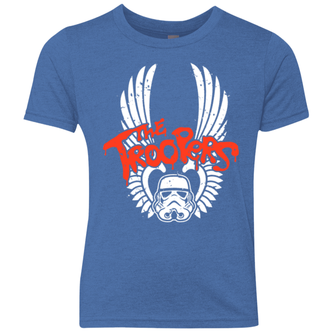 T-Shirts Vintage Royal / YXS THE TROOPERS Youth Triblend T-Shirt
