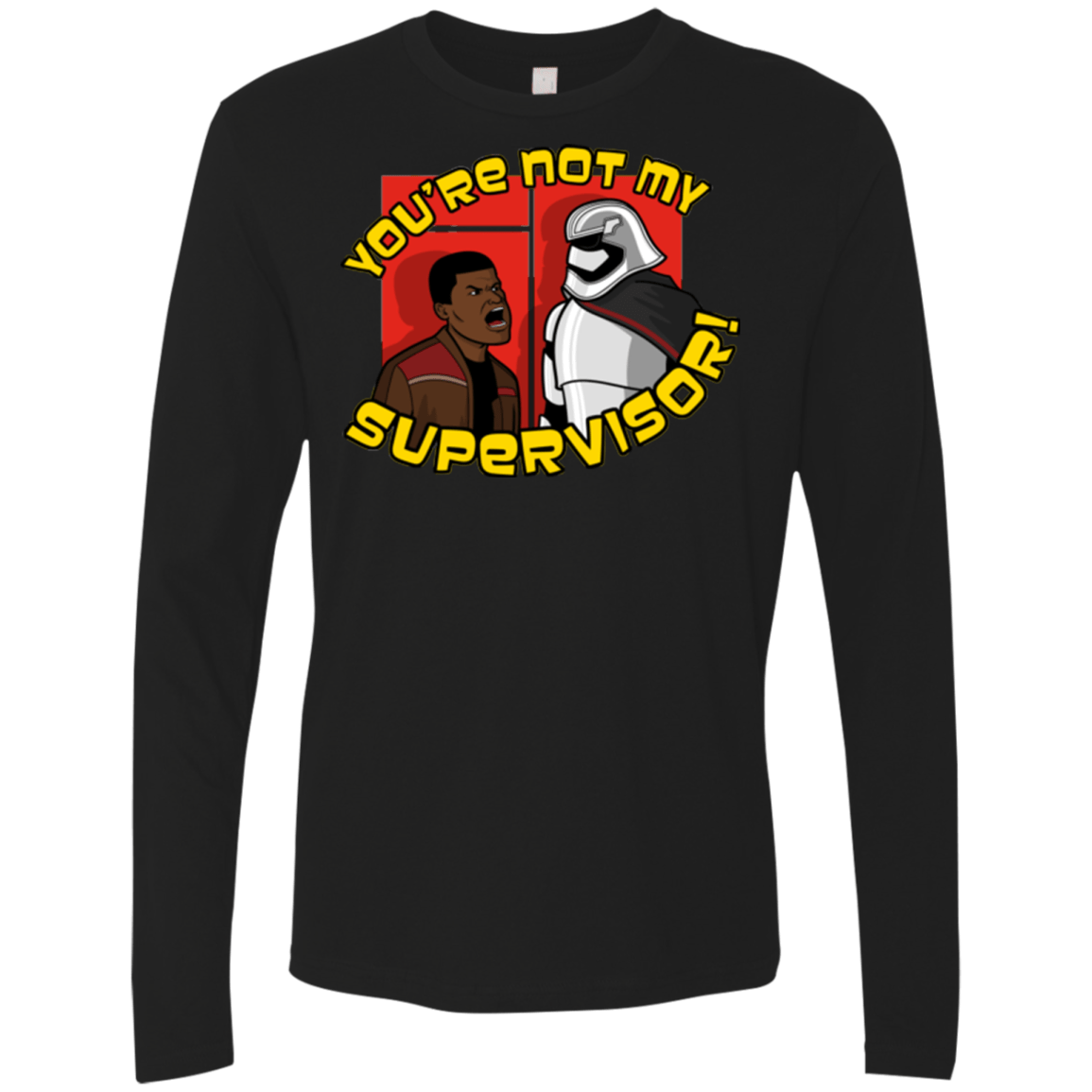 T-Shirts Black / Small The Tunt Awakens Men's Premium Long Sleeve