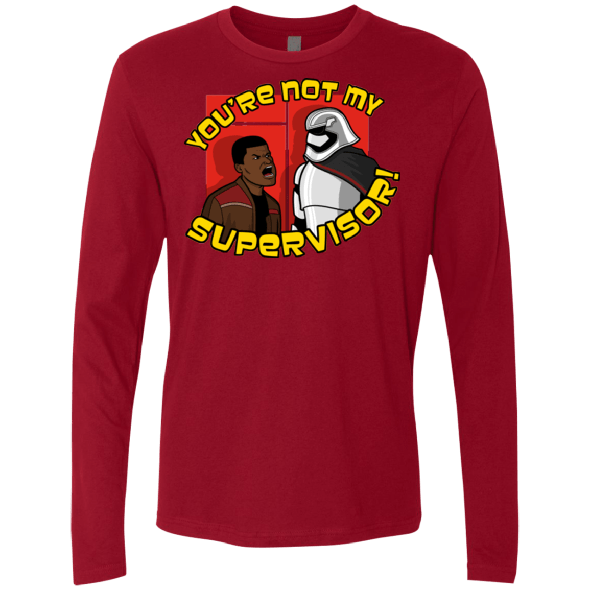 T-Shirts Cardinal / Small The Tunt Awakens Men's Premium Long Sleeve