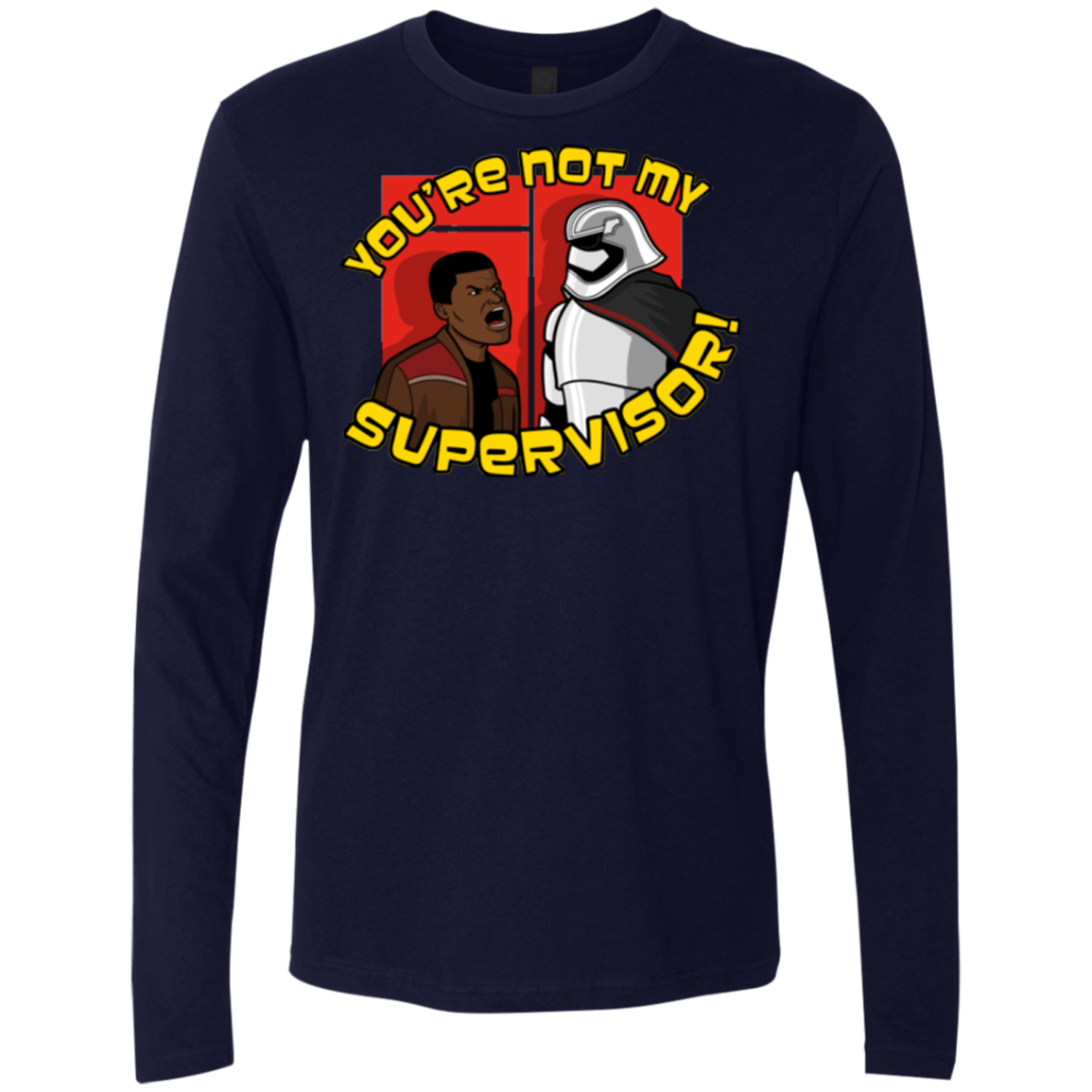 T-Shirts Midnight Navy / Small The Tunt Awakens Men's Premium Long Sleeve