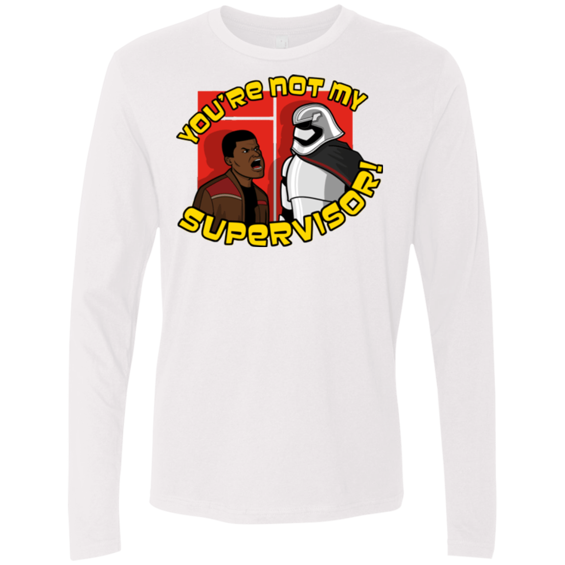 T-Shirts White / Small The Tunt Awakens Men's Premium Long Sleeve