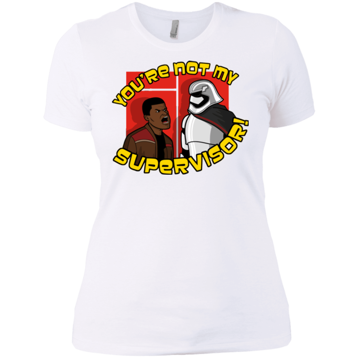 T-Shirts White / X-Small The Tunt Awakens Women's Premium T-Shirt