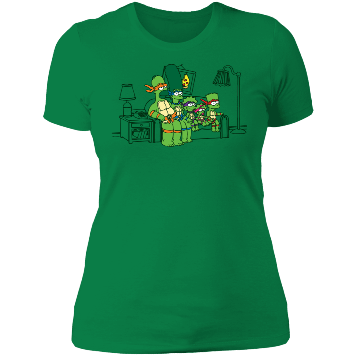 T-Shirts Kelly Green / S The Turtles Women's Premium T-Shirt