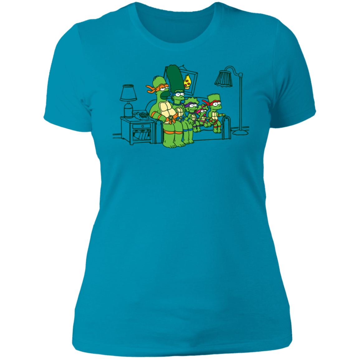 T-Shirts Turquoise / S The Turtles Women's Premium T-Shirt