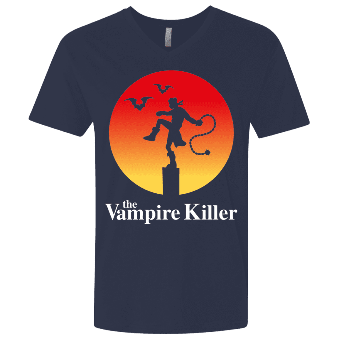 T-Shirts Midnight Navy / X-Small The Vampire Killer Men's Premium V-Neck