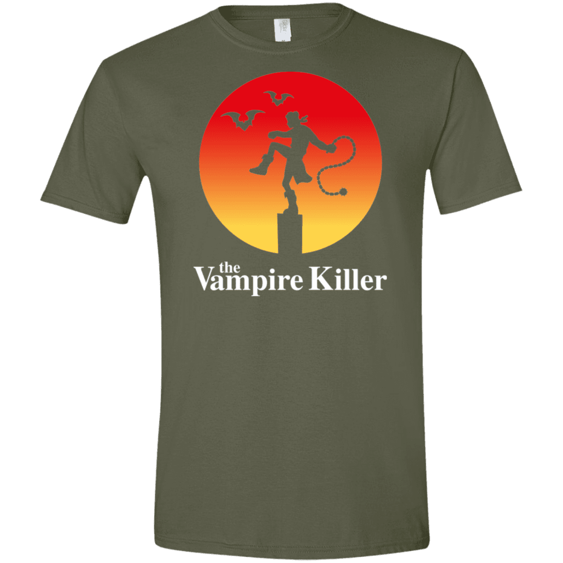 T-Shirts Military Green / S The Vampire Killer Men's Semi-Fitted Softstyle