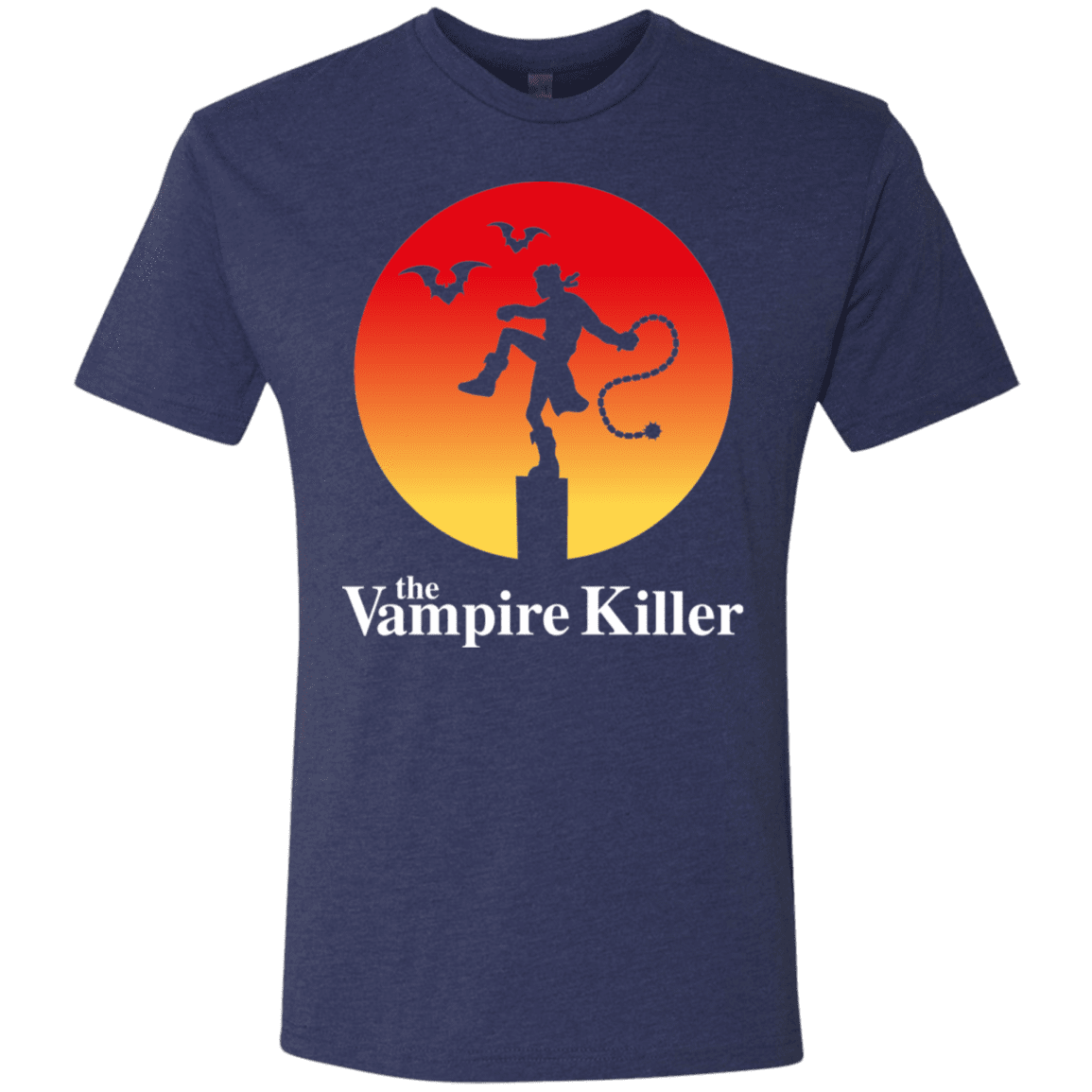 T-Shirts Vintage Navy / S The Vampire Killer Men's Triblend T-Shirt