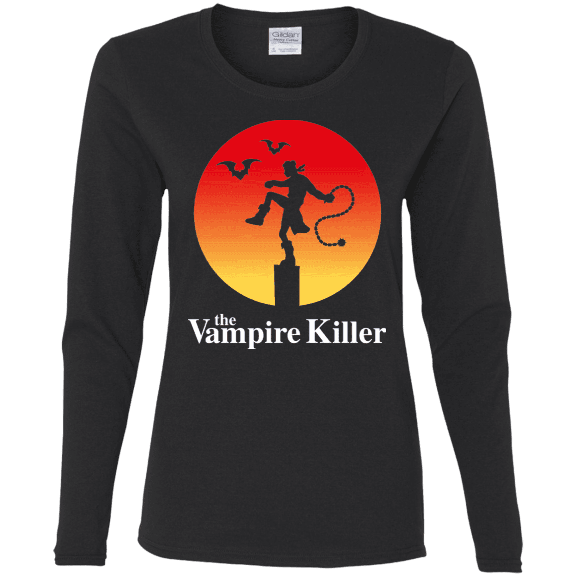 T-Shirts Black / S The Vampire Killer Women's Long Sleeve T-Shirt