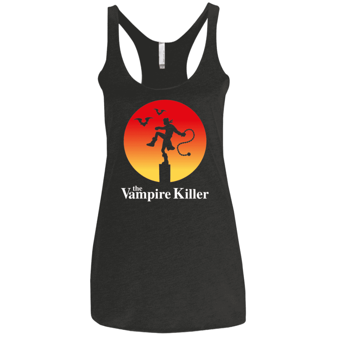 T-Shirts Vintage Black / X-Small The Vampire Killer Women's Triblend Racerback Tank
