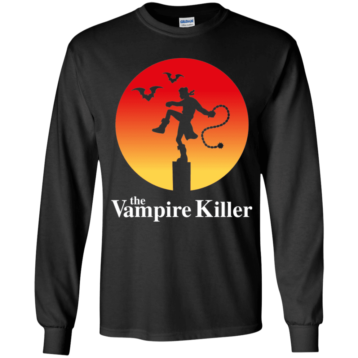 T-Shirts Black / YS The Vampire Killer Youth Long Sleeve T-Shirt