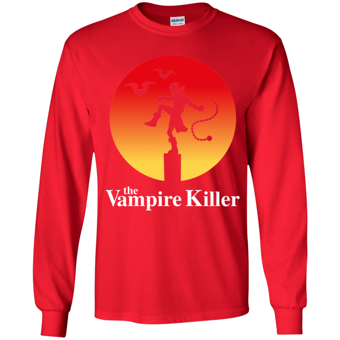 T-Shirts Red / YS The Vampire Killer Youth Long Sleeve T-Shirt