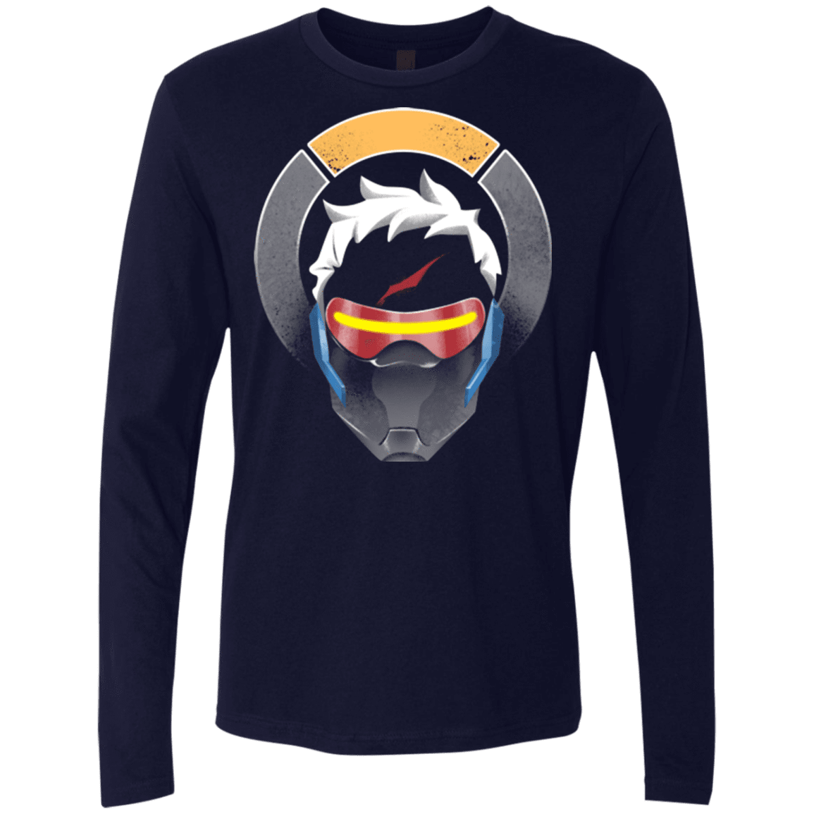 T-Shirts Midnight Navy / Small The Vigilante Men's Premium Long Sleeve
