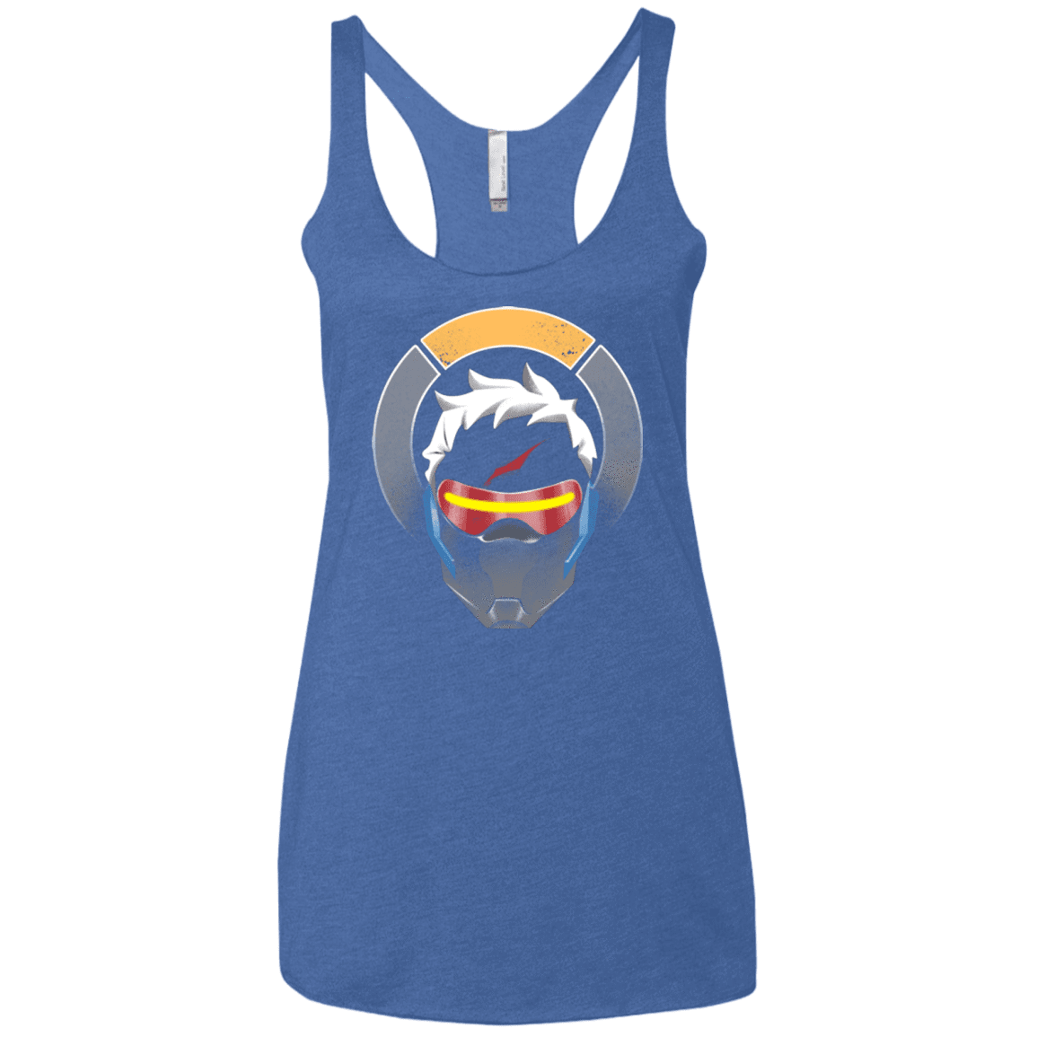 T-Shirts Vintage Royal / X-Small The Vigilante Women's Triblend Racerback Tank
