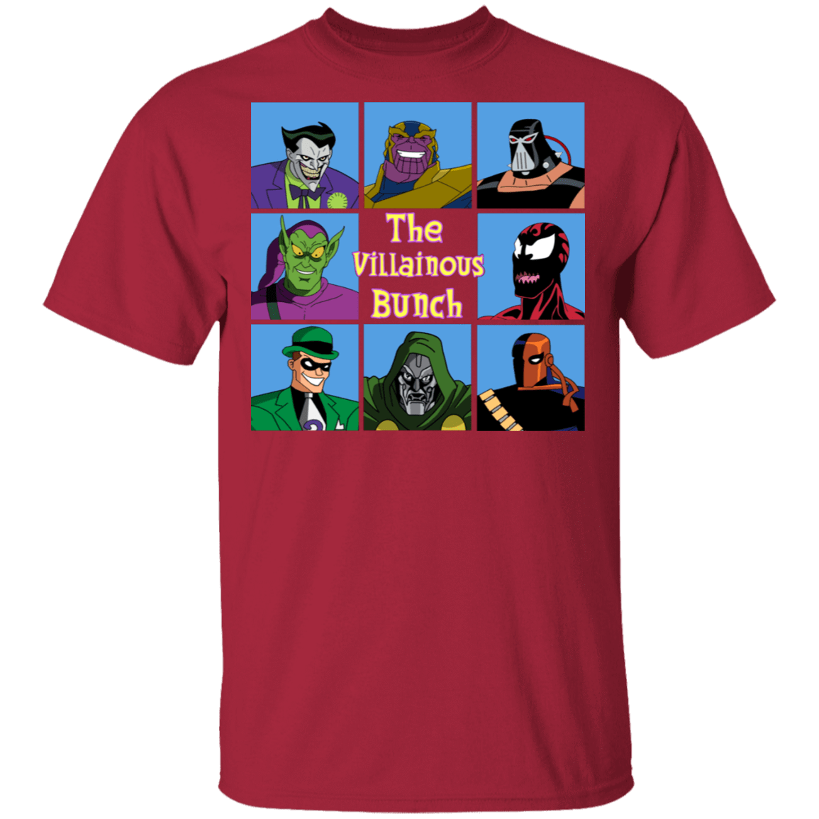 T-Shirts Cardinal / S The Villainous Bunch T-Shirt