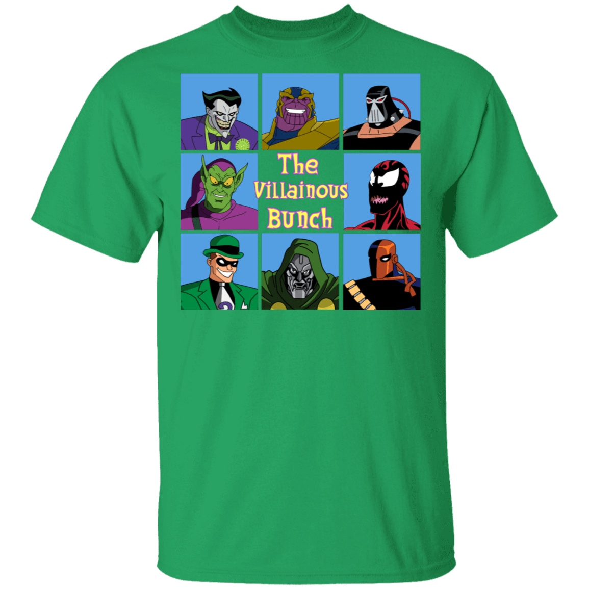 T-Shirts Irish Green / S The Villainous Bunch T-Shirt