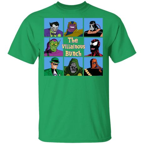 T-Shirts Irish Green / S The Villainous Bunch T-Shirt