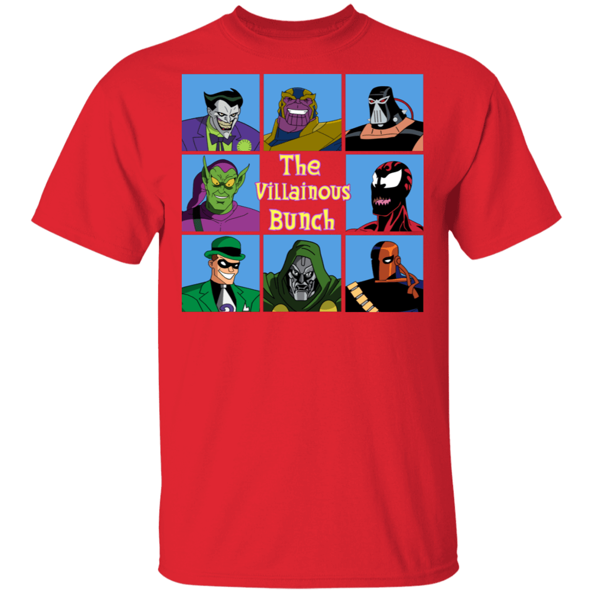 T-Shirts Red / S The Villainous Bunch T-Shirt