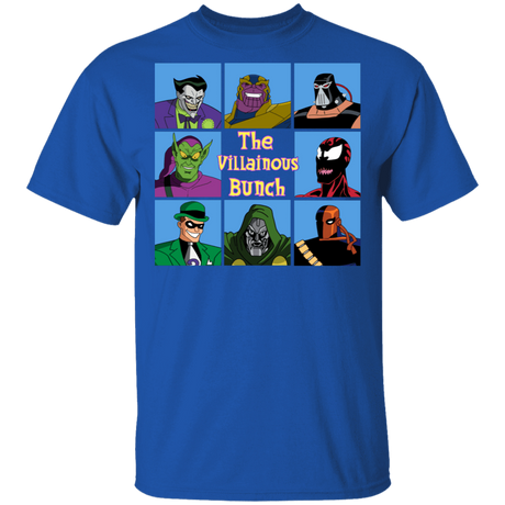 T-Shirts Royal / S The Villainous Bunch T-Shirt