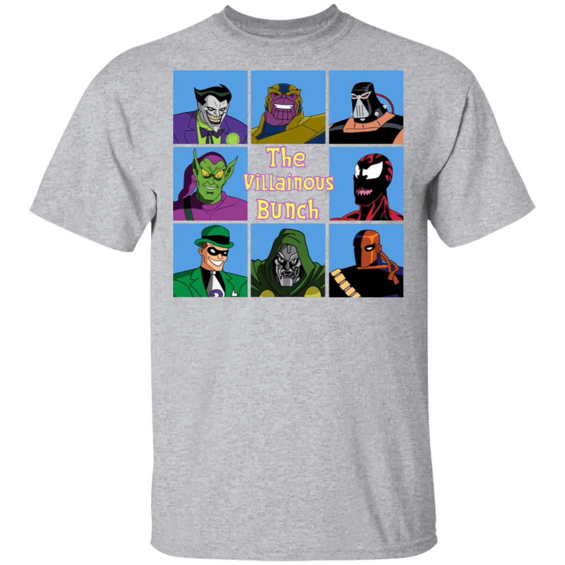 T-Shirts Sport Grey / S The Villainous Bunch T-Shirt