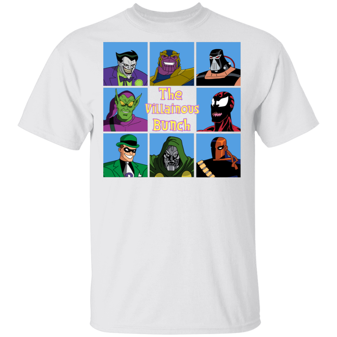 T-Shirts White / S The Villainous Bunch T-Shirt