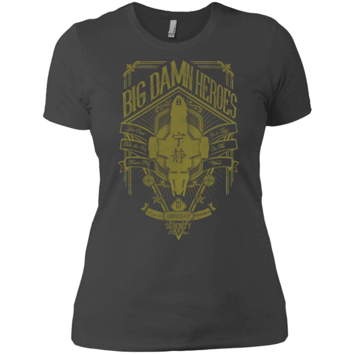 T-Shirts Heavy Metal / X-Small The Vintage Series - Big Damn Heroes Women's Premium T-Shirt