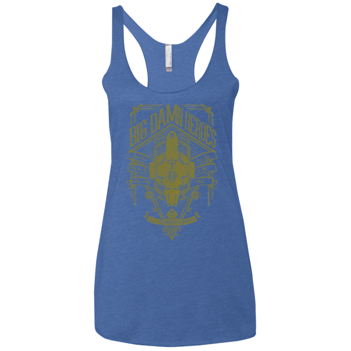 T-Shirts Vintage Royal / X-Small The Vintage Series - Big Damn Heroes Women's Triblend Racerback Tank