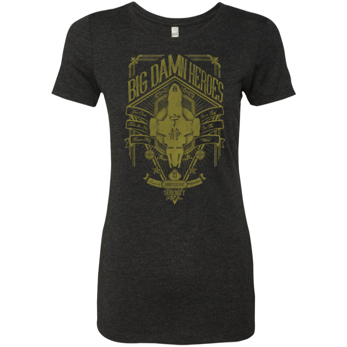 T-Shirts Vintage Black / Small The Vintage Series - Big Damn Heroes Women's Triblend T-Shirt