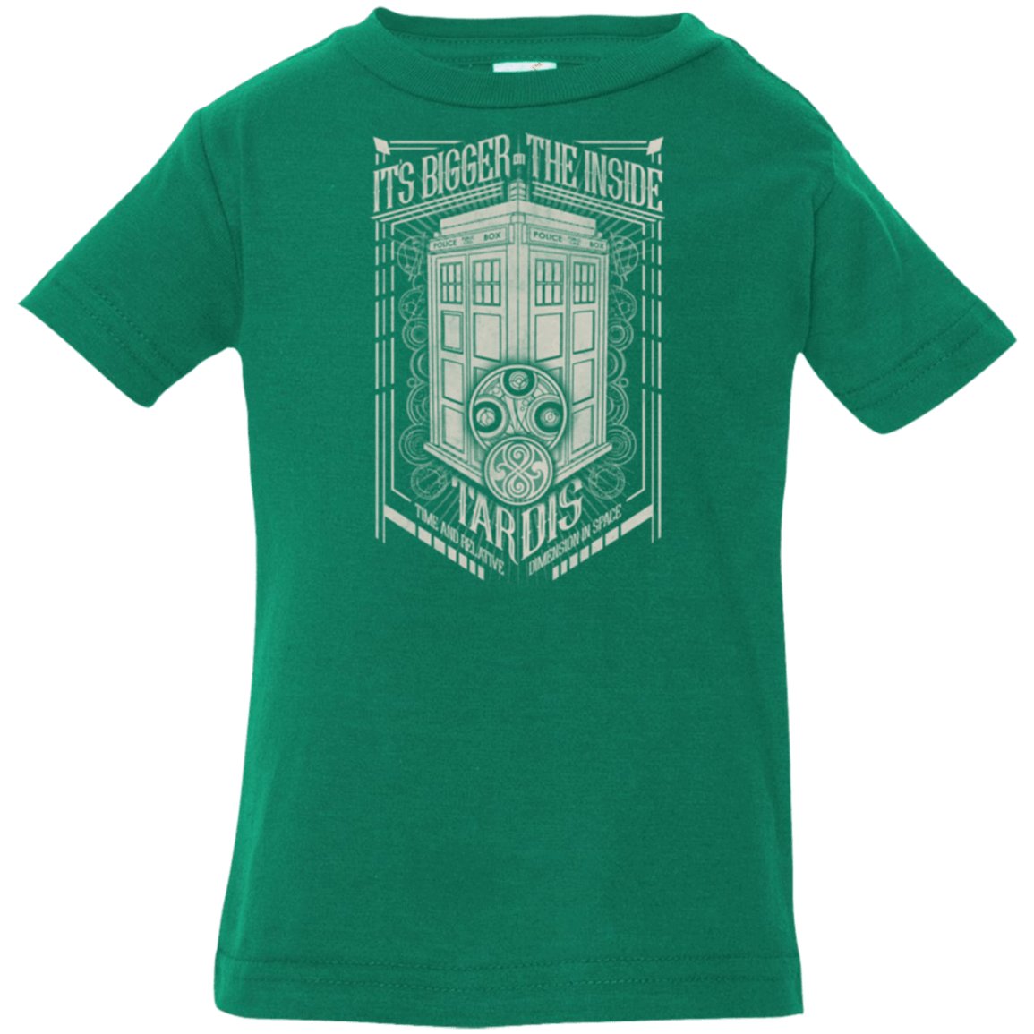 T-Shirts Kelly / 6 Months The Vintage Series - It's Bigger on The Inside Infant Premium T-Shirt