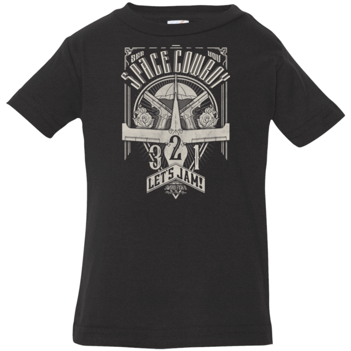 T-Shirts Black / 6 Months The Vintage Series - Space Cowboy Infant Premium T-Shirt