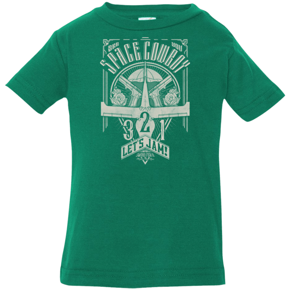 T-Shirts Kelly / 6 Months The Vintage Series - Space Cowboy Infant Premium T-Shirt