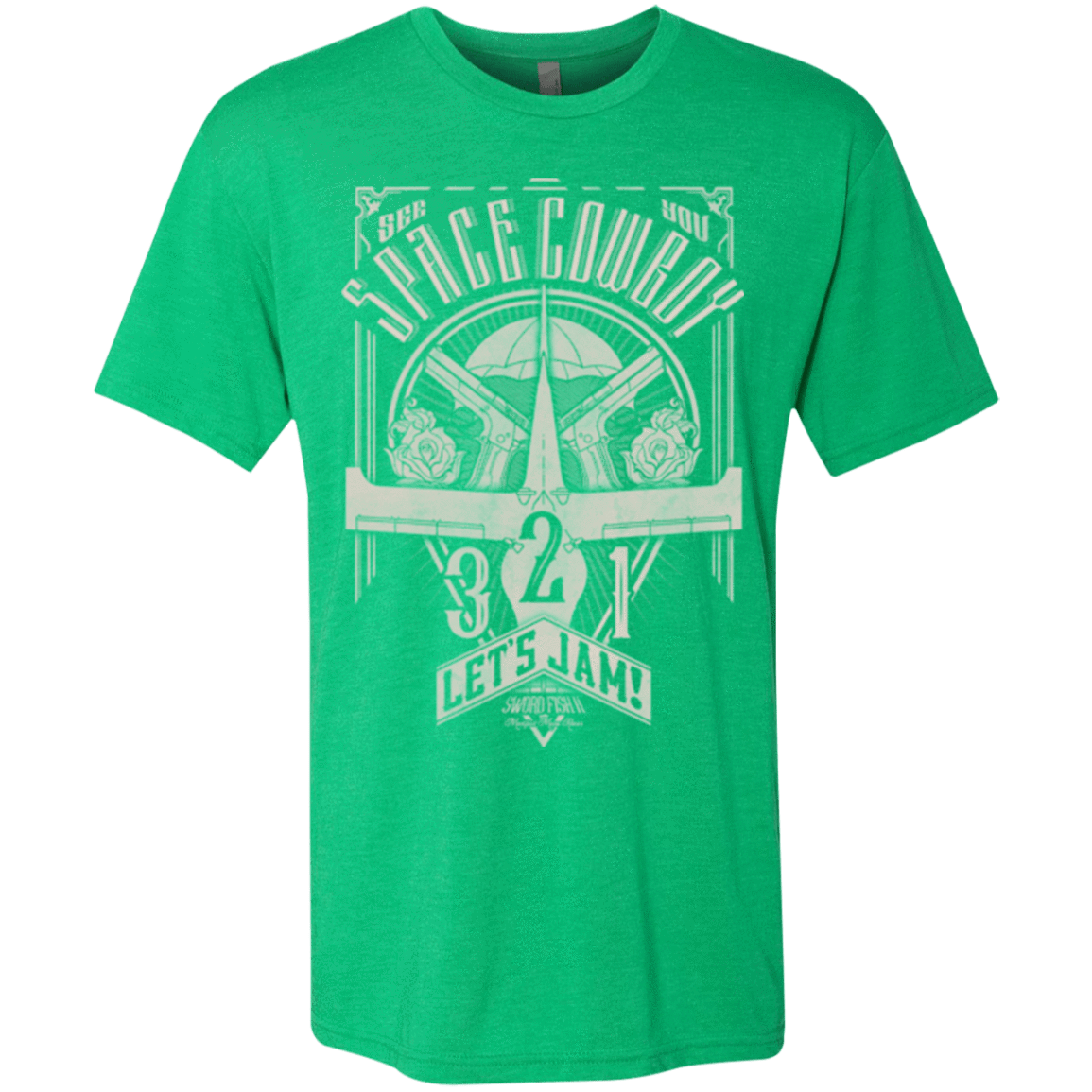 T-Shirts Envy / Small The Vintage Series - Space Cowboy Men's Triblend T-Shirt