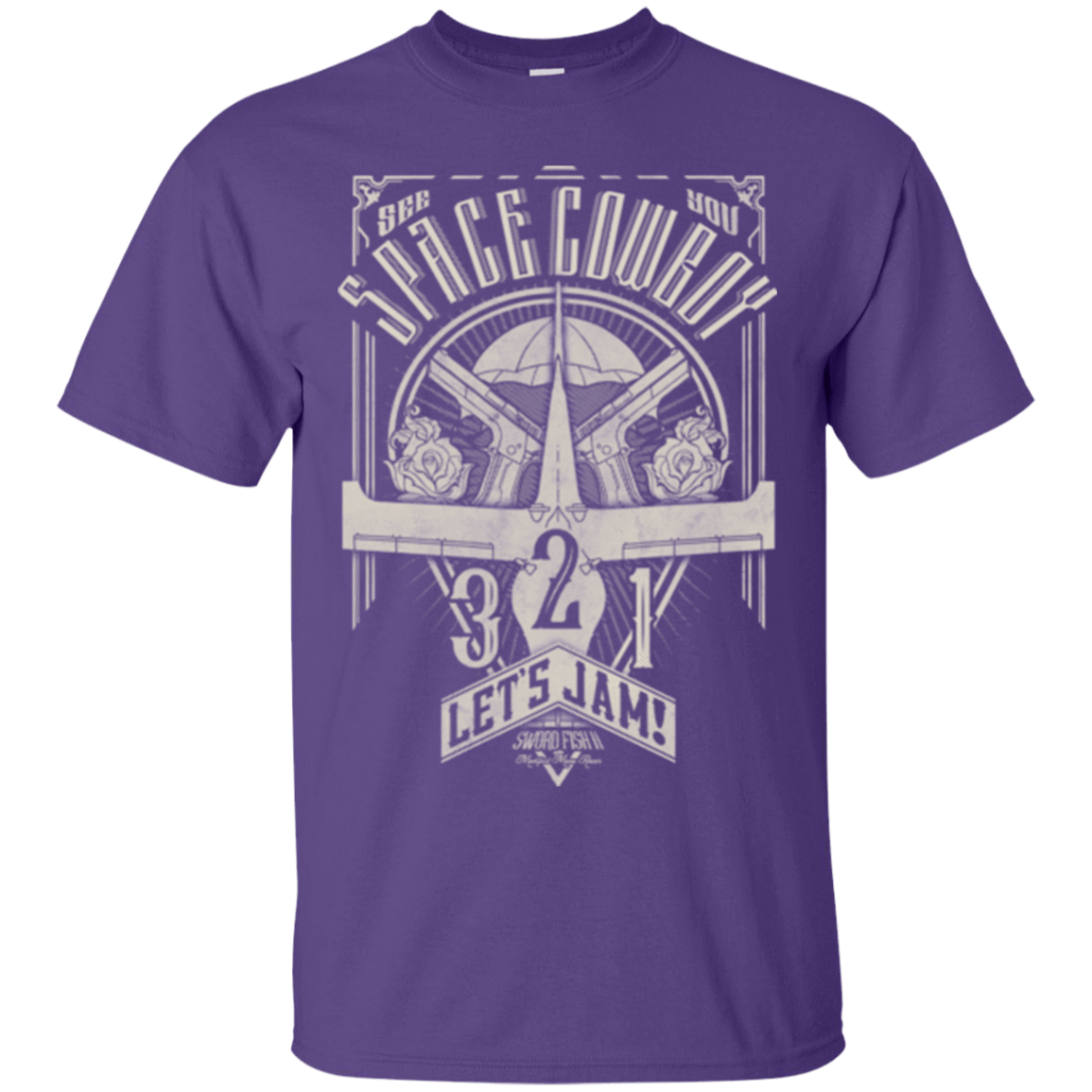 T-Shirts Purple / Small The Vintage Series - Space Cowboy T-Shirt