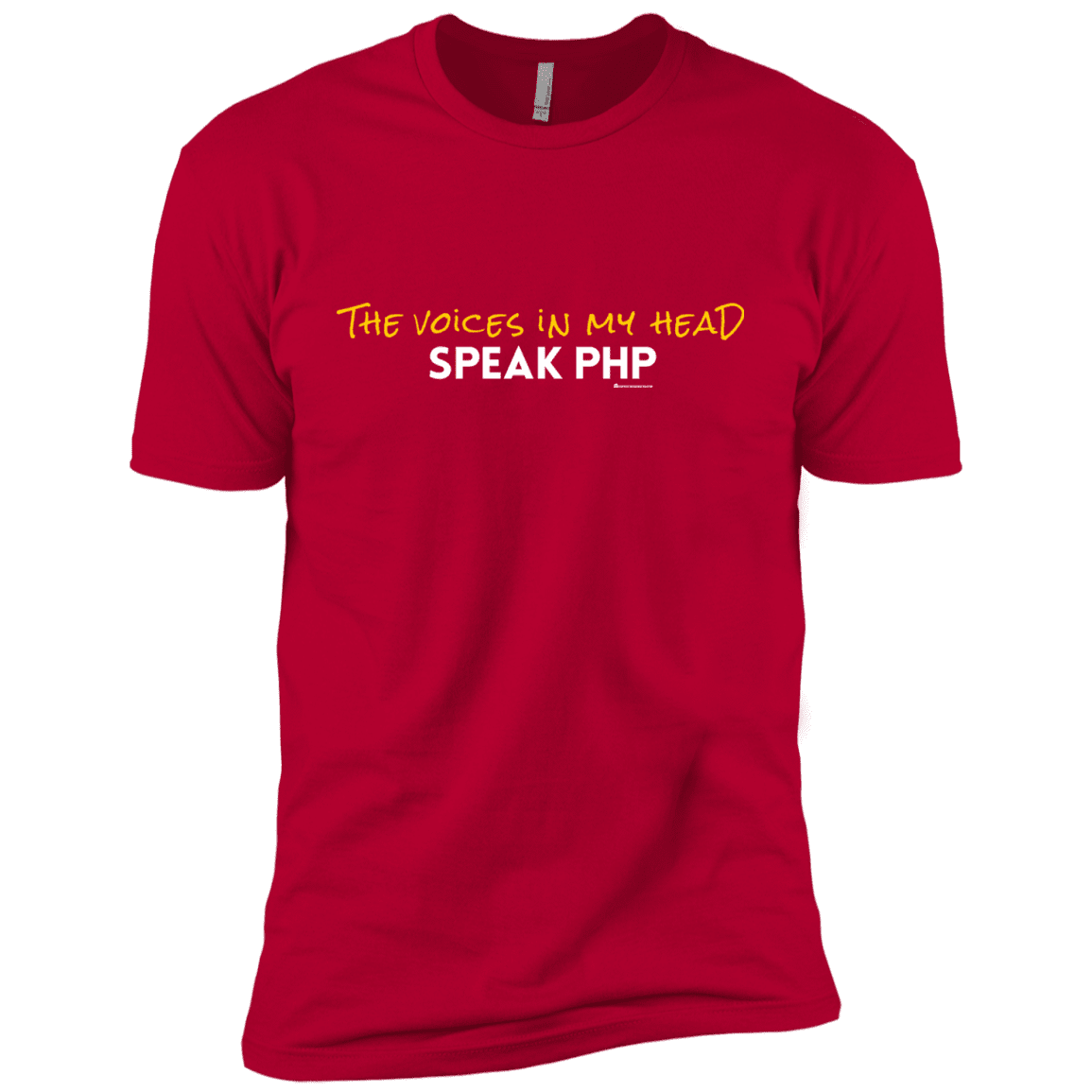 The Voices In My Head Speak PHP Boys Premium T-Shirt