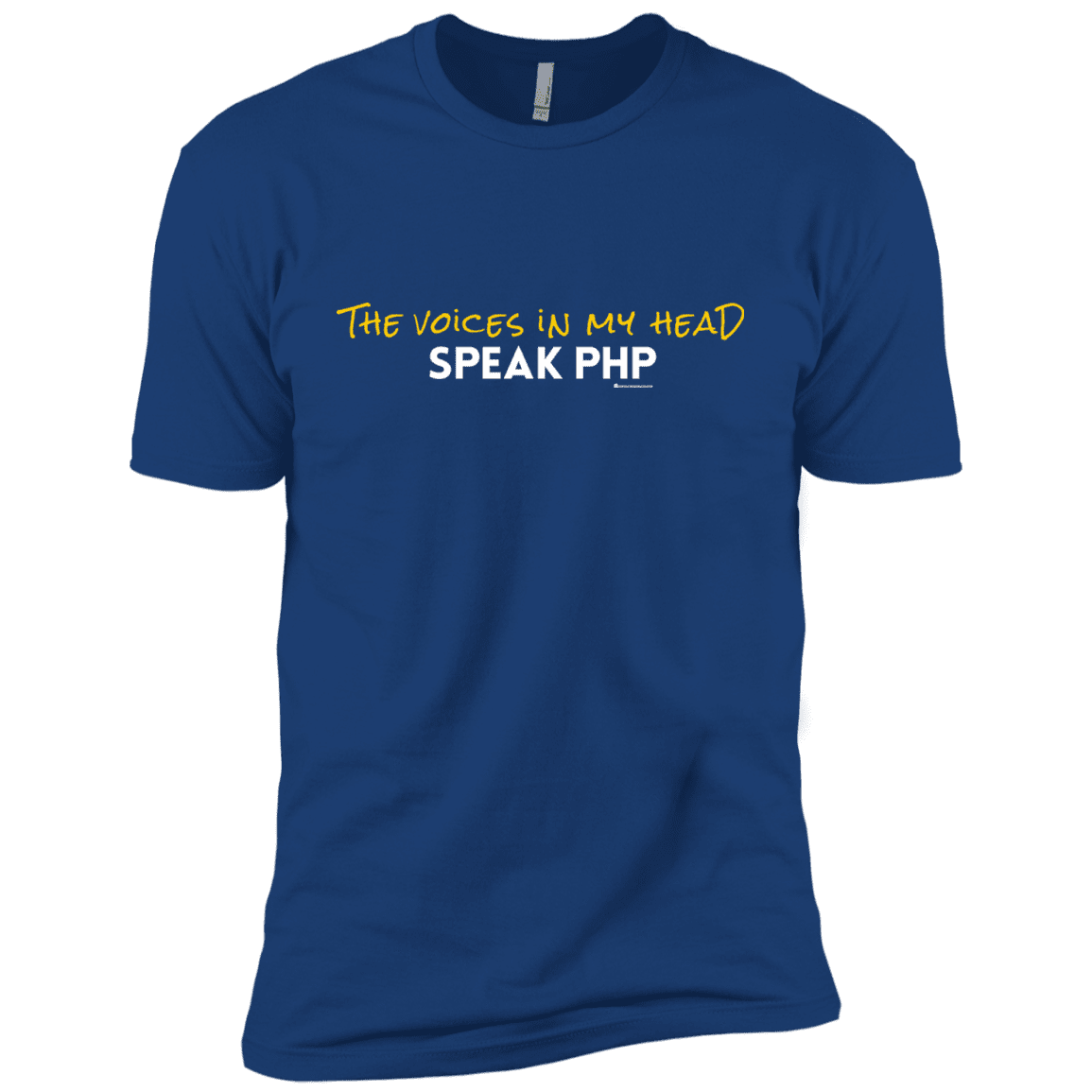 The Voices In My Head Speak PHP Boys Premium T-Shirt