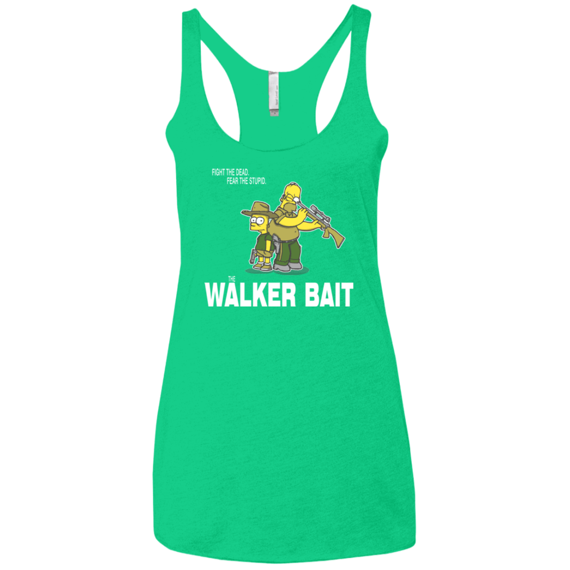 The Walker Bait Women's Triblend Racerback Tank