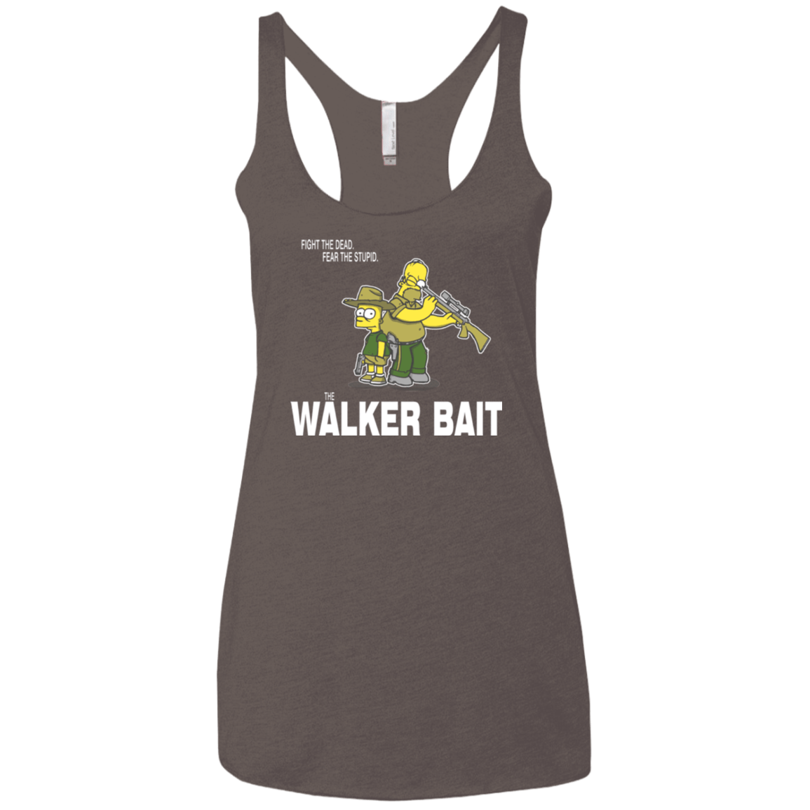 The Walker Bait Women's Triblend Racerback Tank
