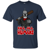 T-Shirts Navy / Small The Walking Bot T-Shirt