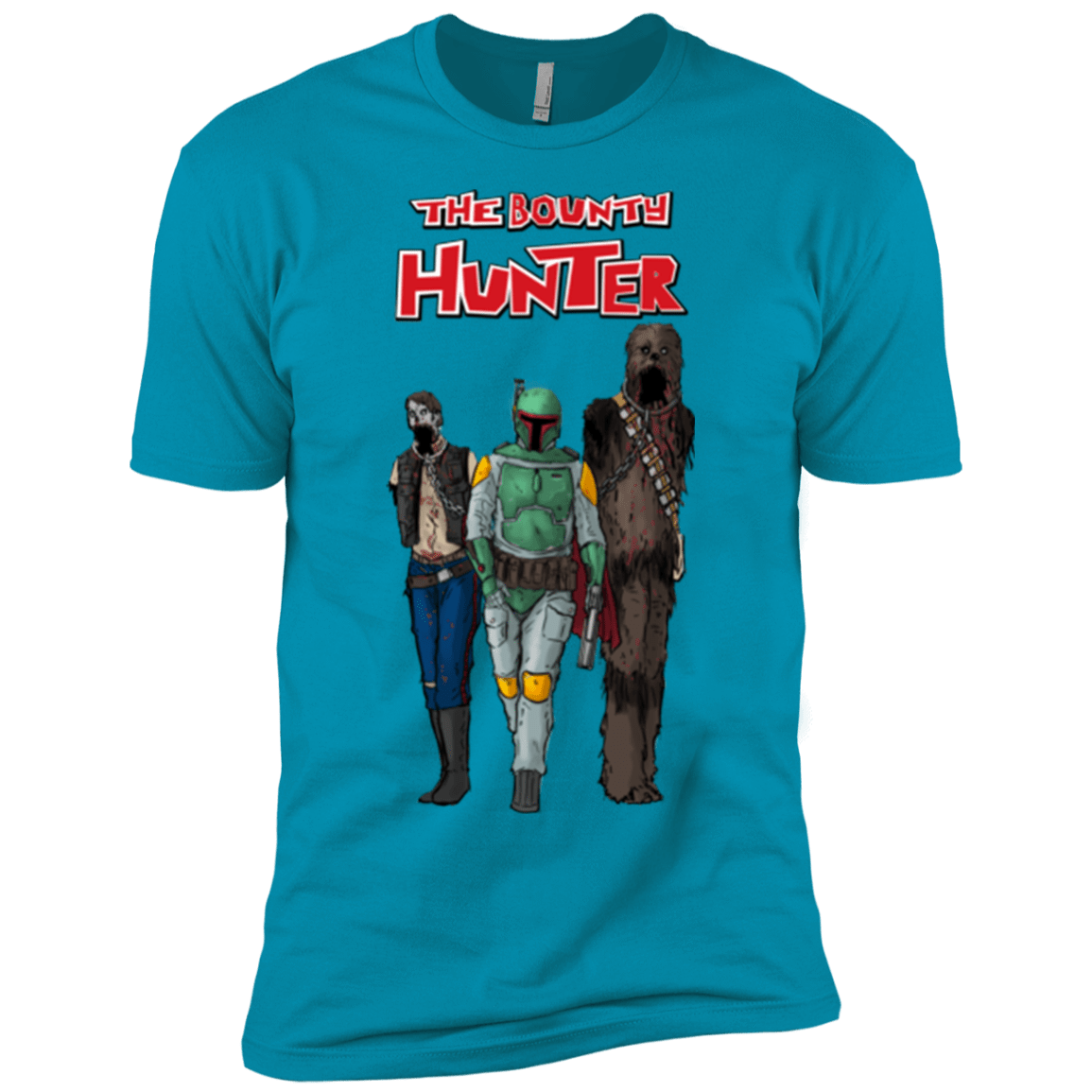 T-Shirts Turquoise / YXS The Walking Bounty Hunter Boys Premium T-Shirt