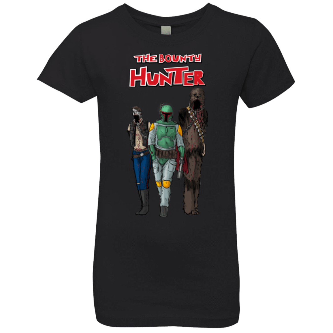 T-Shirts Black / YXS The Walking Bounty Hunter Girls Premium T-Shirt