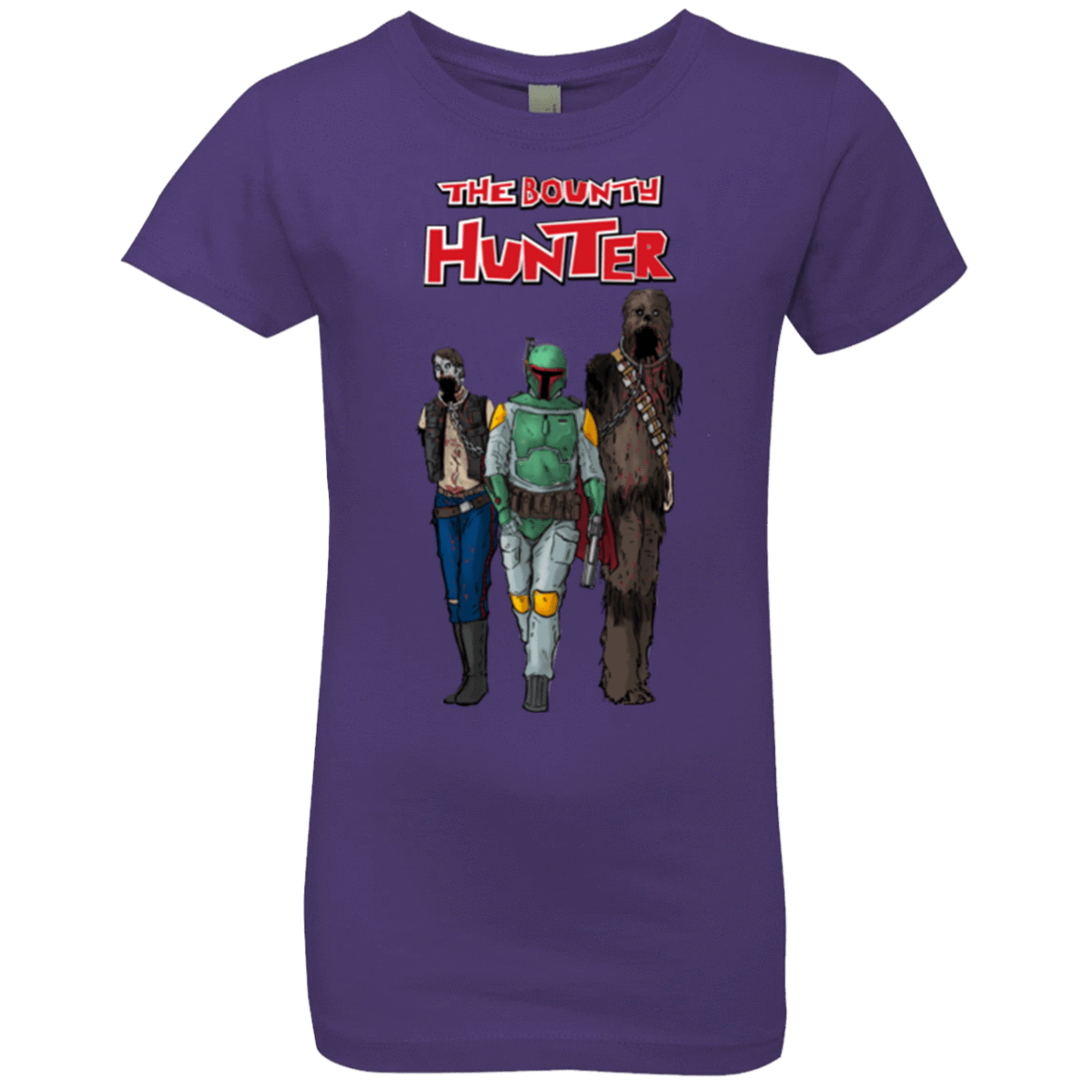 T-Shirts Purple Rush / YXS The Walking Bounty Hunter Girls Premium T-Shirt