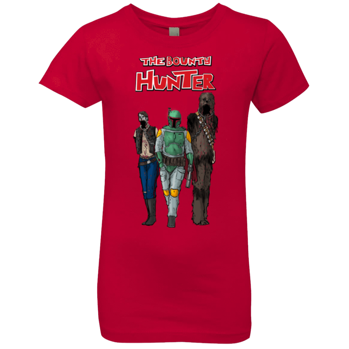 T-Shirts Red / YXS The Walking Bounty Hunter Girls Premium T-Shirt