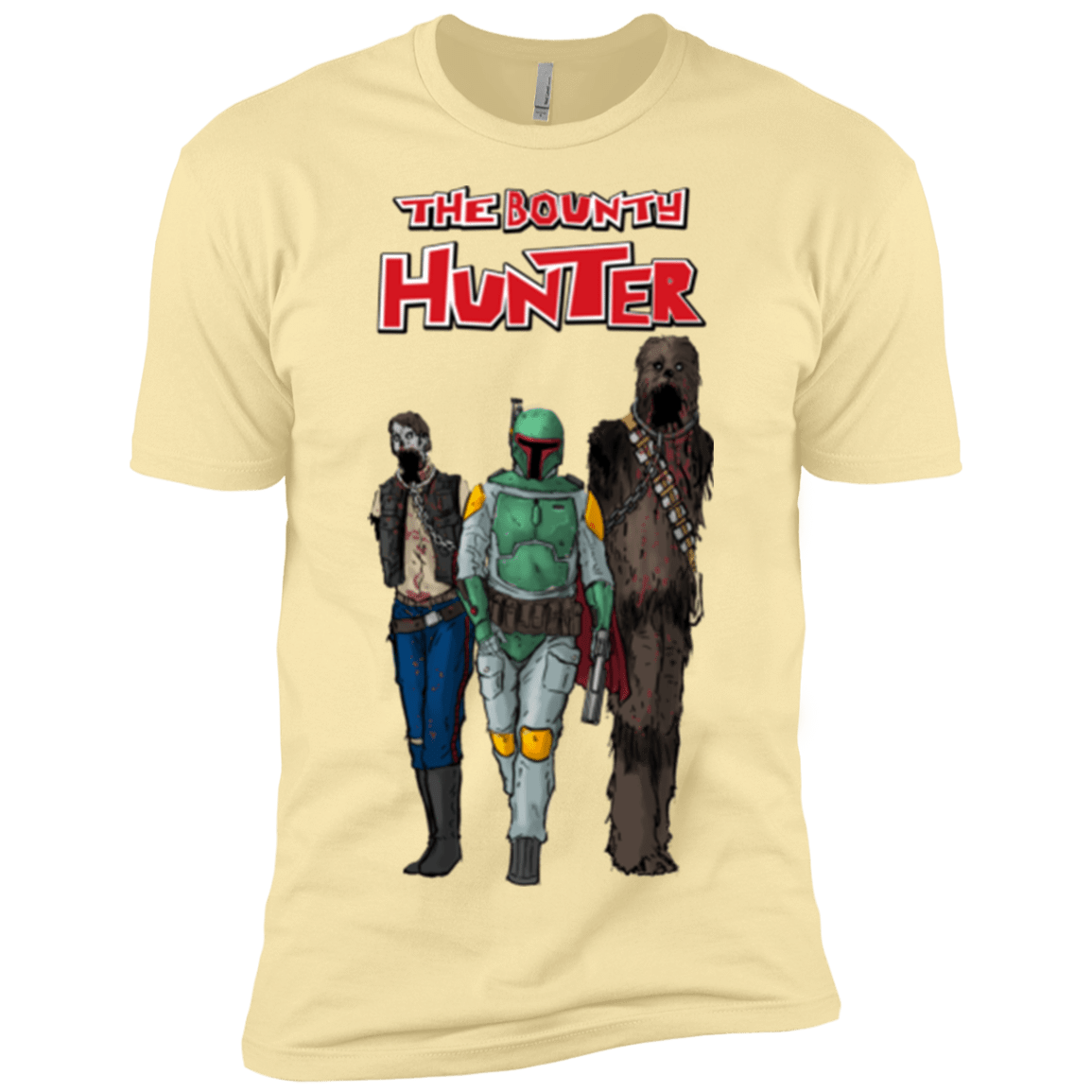T-Shirts Banana Cream / X-Small The Walking Bounty Hunter Men's Premium T-Shirt
