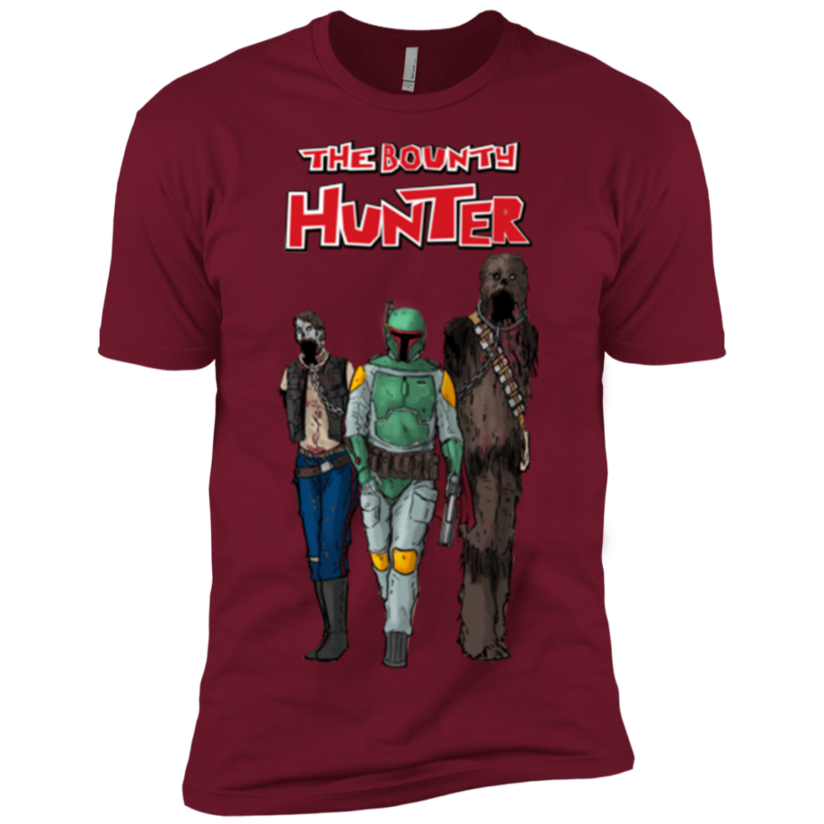 T-Shirts Cardinal / X-Small The Walking Bounty Hunter Men's Premium T-Shirt