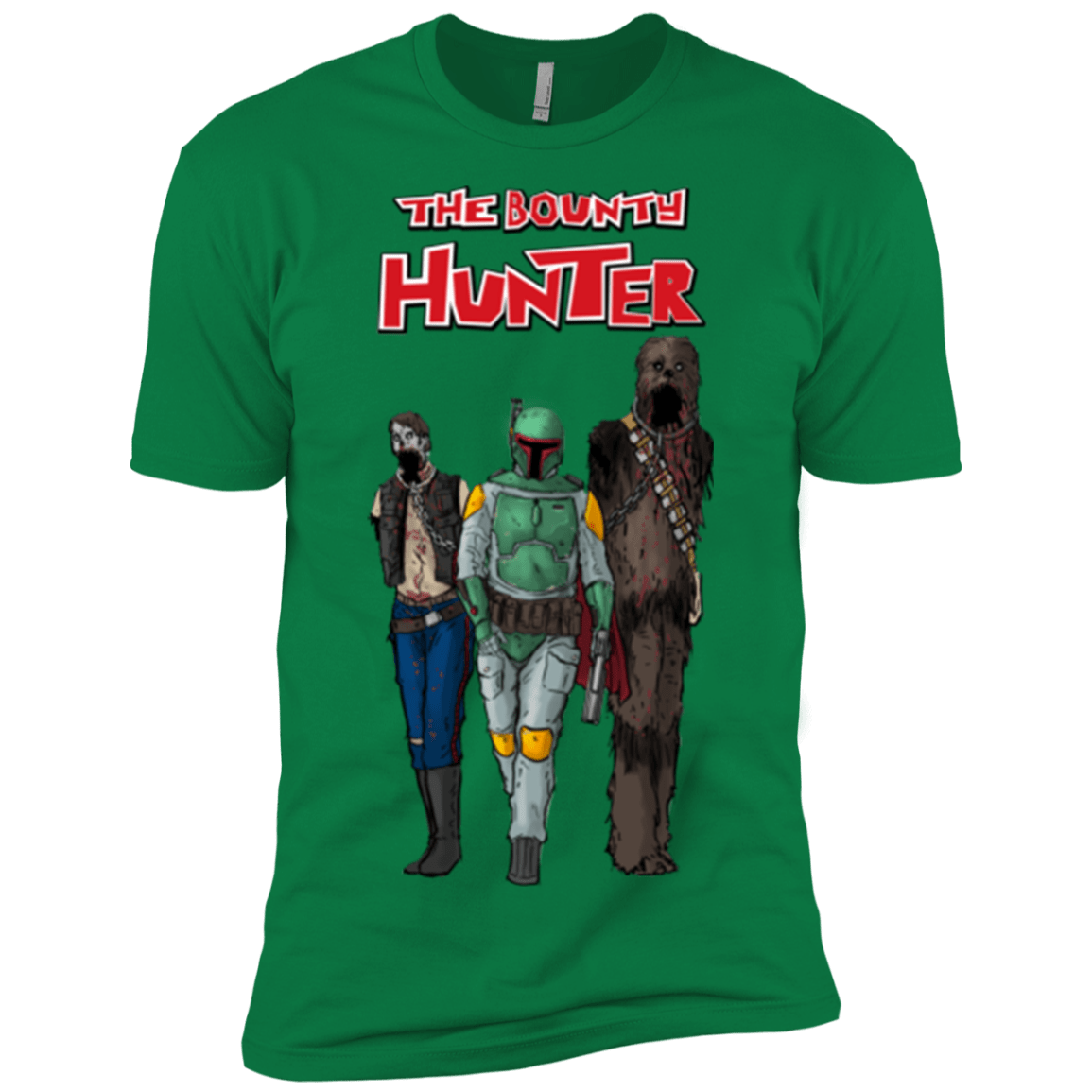 T-Shirts Kelly Green / X-Small The Walking Bounty Hunter Men's Premium T-Shirt